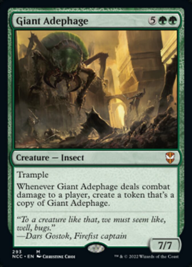 Giant Adephage [Streets of New Capenna Commander] | Arkham Games and Comics