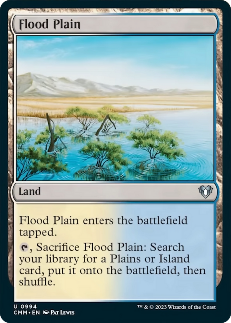 Flood Plain [Commander Masters] | Arkham Games and Comics