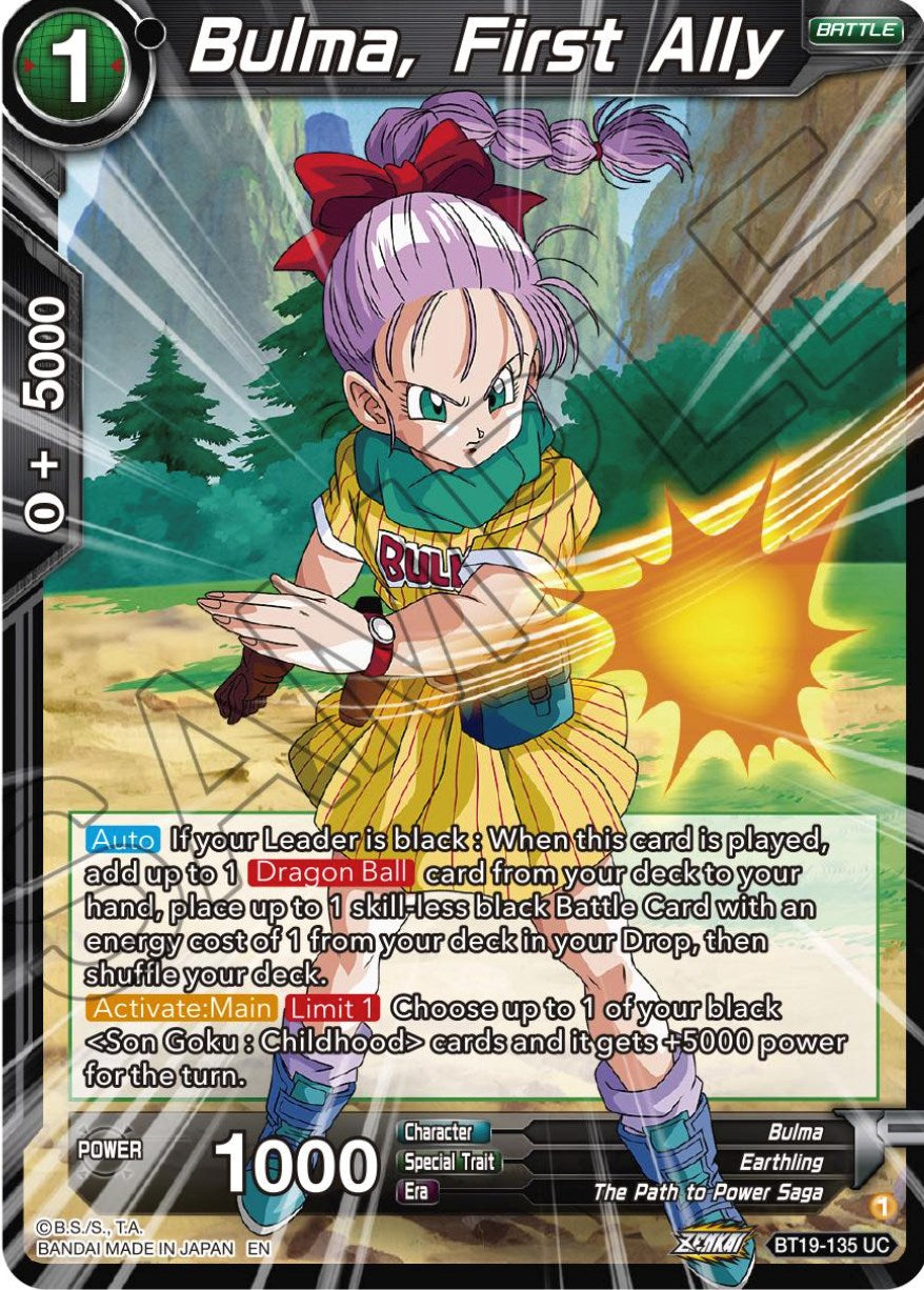 Bulma, First Ally (BT19-135) [Fighter's Ambition] | Arkham Games and Comics