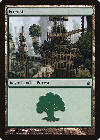 Forest (304) [Ravnica: City of Guilds] | Arkham Games and Comics