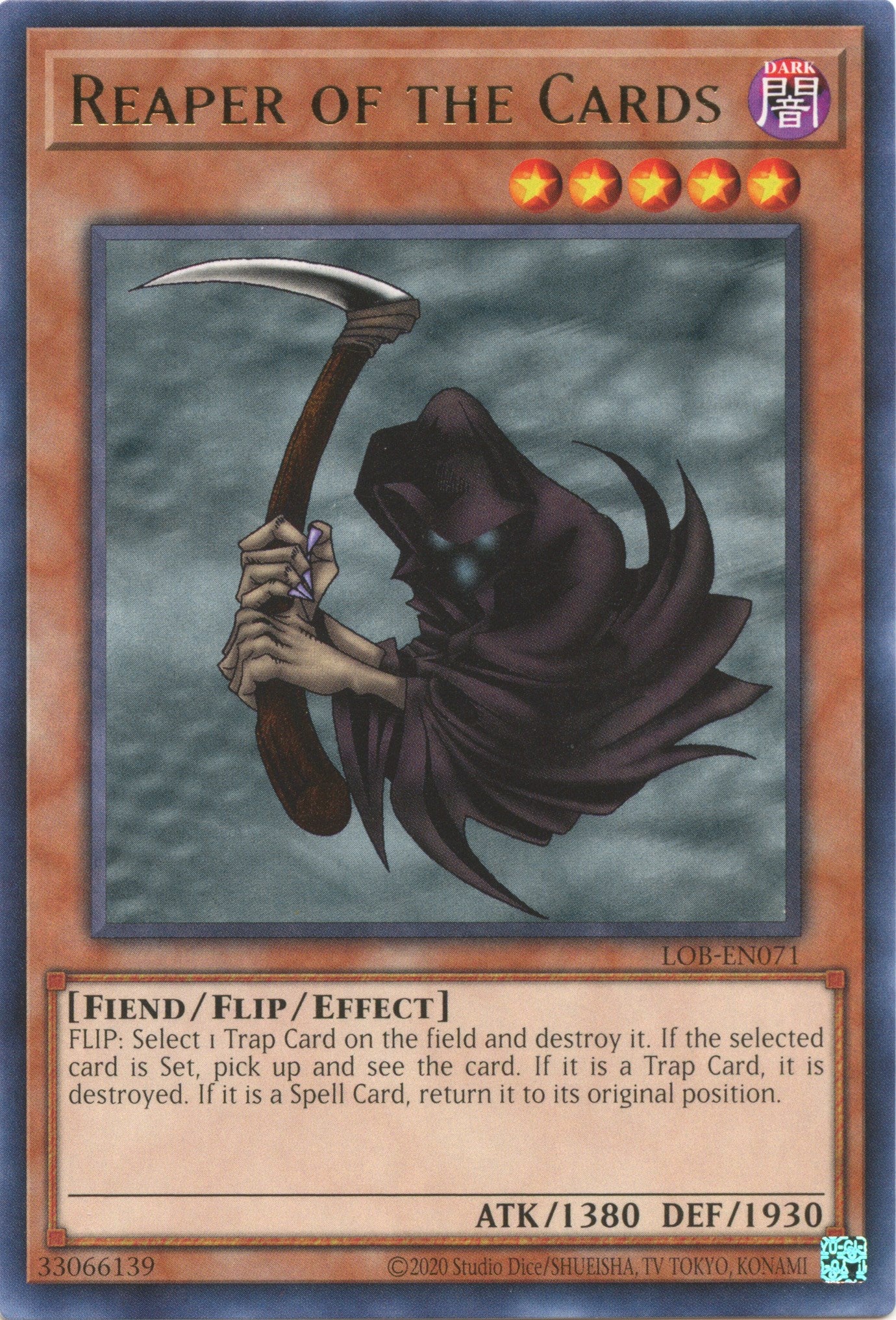Reaper of the Cards (25th Anniversary) [LOB-EN071] Rare | Arkham Games and Comics