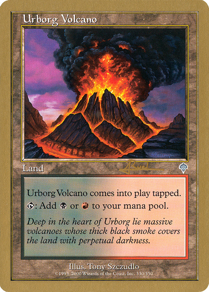 Urborg Volcano (Antoine Ruel) [World Championship Decks 2001] | Arkham Games and Comics