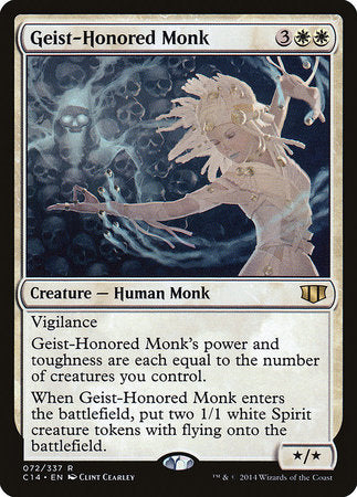 Geist-Honored Monk [Commander 2014] | Arkham Games and Comics