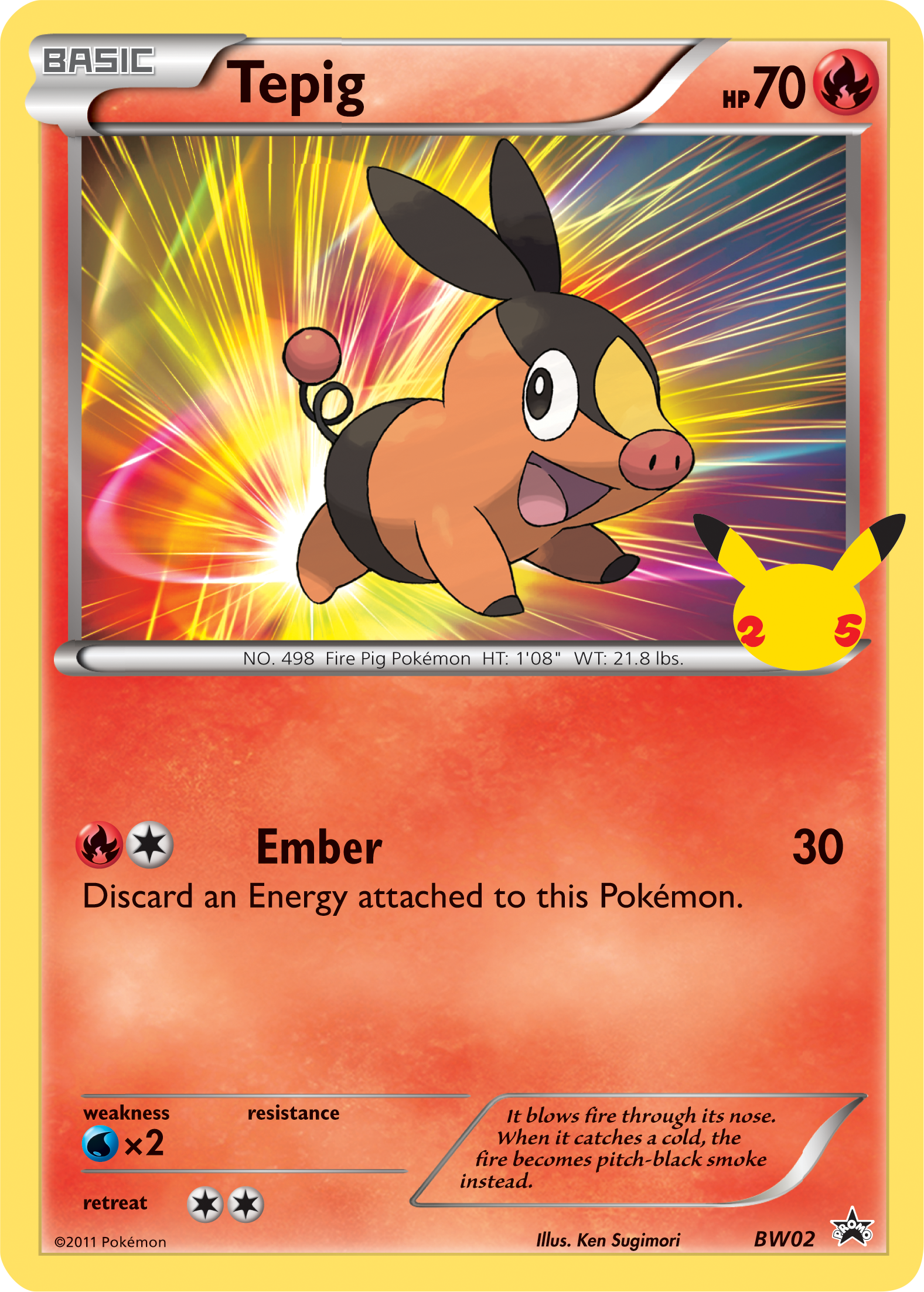 Tepig (BW02) [First Partner Pack] | Arkham Games and Comics