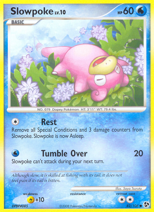 Slowpoke (82/106) [Diamond & Pearl: Great Encounters] | Arkham Games and Comics