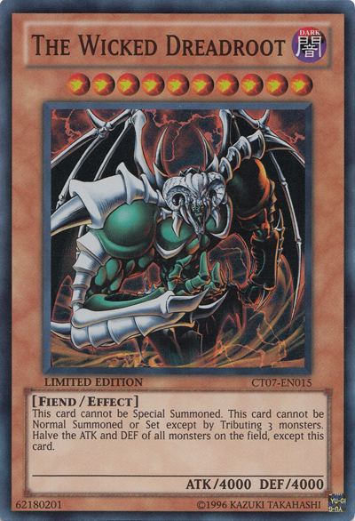 The Wicked Dreadroot [CT07-EN015] Super Rare | Arkham Games and Comics
