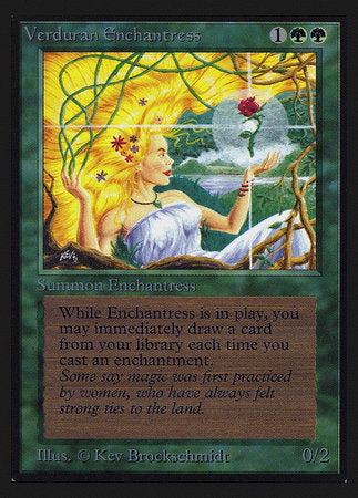 Verduran Enchantress (IE) [Intl. Collectors’ Edition] | Arkham Games and Comics