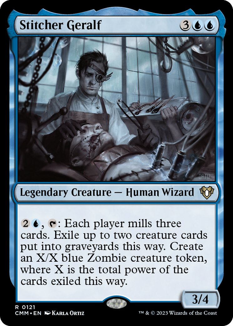 Stitcher Geralf [Commander Masters] | Arkham Games and Comics