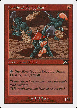 Goblin Digging Team [Classic Sixth Edition] | Arkham Games and Comics