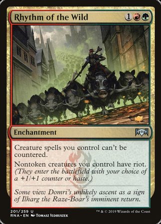 Rhythm of the Wild [Ravnica Allegiance] | Arkham Games and Comics