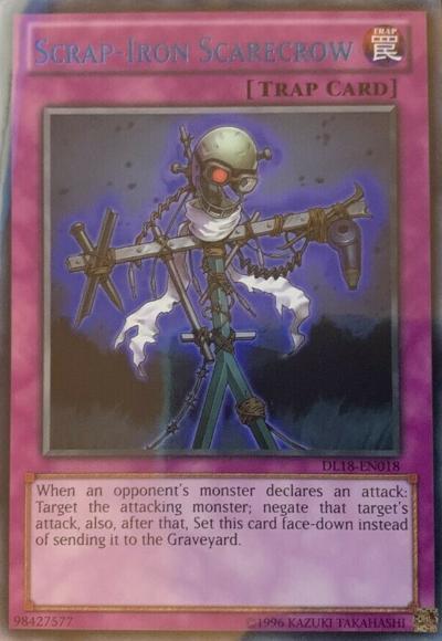 Scrap-Iron Scarecrow (Purple) [DL18-EN018] Rare | Arkham Games and Comics