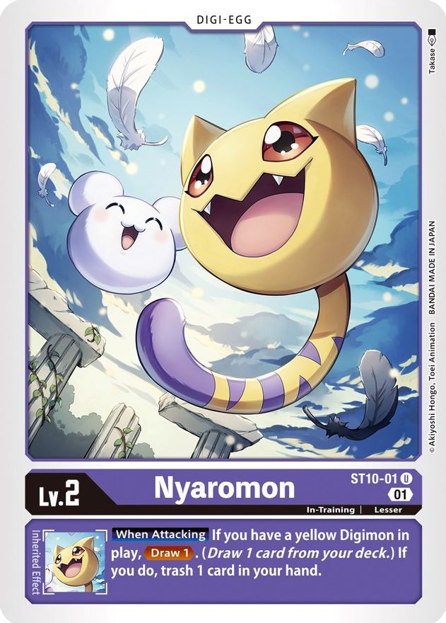 Nyaromon [ST10-01] [Starter Deck: Parallel World Tactician] | Arkham Games and Comics