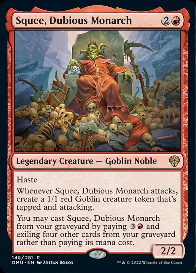 Squee, Dubious Monarch [Dominaria United] | Arkham Games and Comics