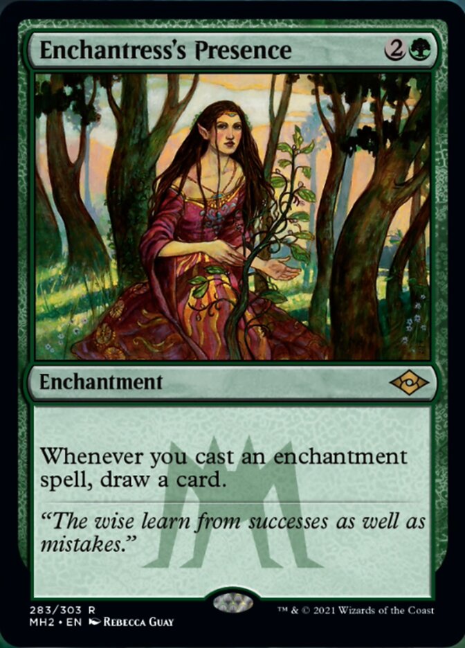 Enchantress's Presence (Foil Etched) [Modern Horizons 2] | Arkham Games and Comics
