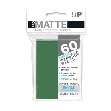60ct Pro-Matte Green Small Deck Protectors | Arkham Games and Comics