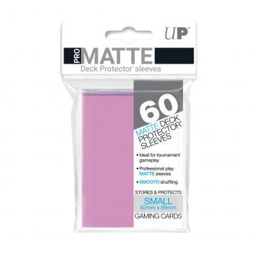 60ct Pro-Matte Pink Small Deck Protectors | Arkham Games and Comics