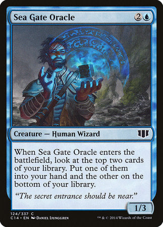 Sea Gate Oracle [Commander 2014] | Arkham Games and Comics