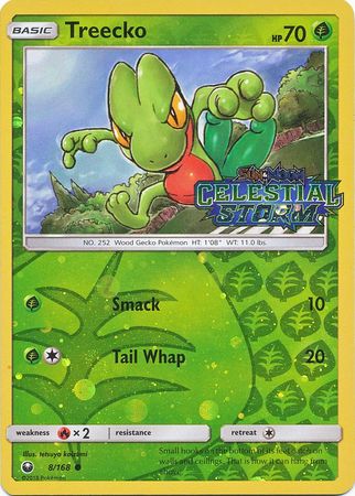 Treecko (8/168) (Toys R Us Exclusive) [Sun & Moon: Celestial Storm] | Arkham Games and Comics