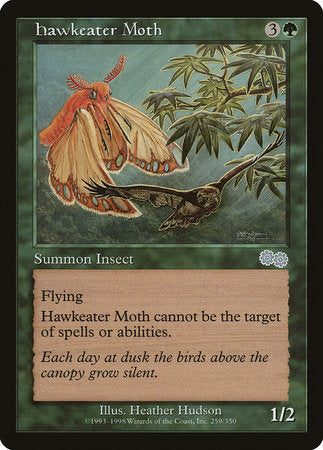 Hawkeater Moth [Urza's Saga] | Arkham Games and Comics