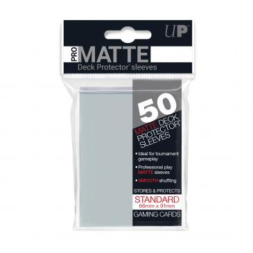 50ct Pro-Matte Clear Standard Deck Protectors | Arkham Games and Comics