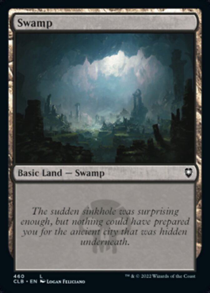 Swamp (460) [Commander Legends: Battle for Baldur's Gate] | Arkham Games and Comics