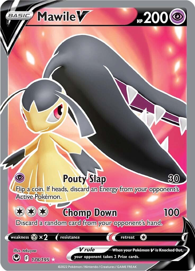 Mawile V (178/195) [Sword & Shield: Silver Tempest] | Arkham Games and Comics