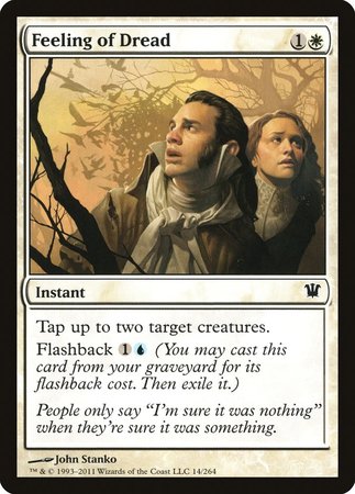 Feeling of Dread [Innistrad] | Arkham Games and Comics