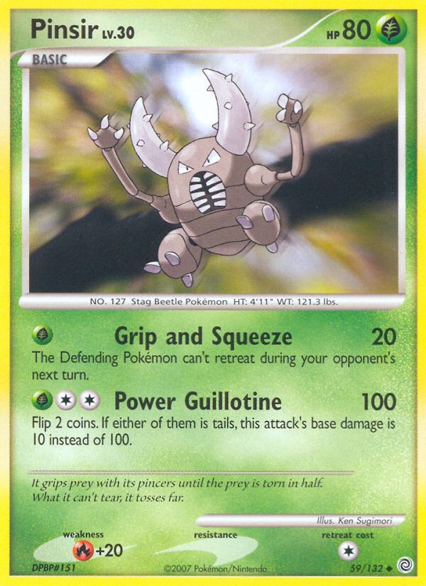 Pinsir (59/132) [Diamond & Pearl: Secret Wonders] | Arkham Games and Comics