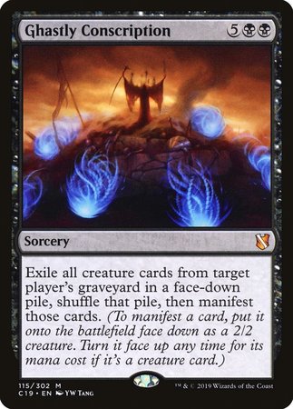 Ghastly Conscription [Commander 2019] | Arkham Games and Comics