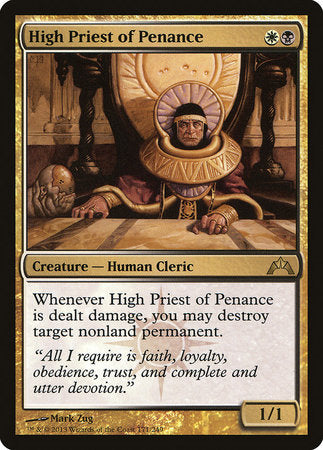 High Priest of Penance [Gatecrash] | Arkham Games and Comics