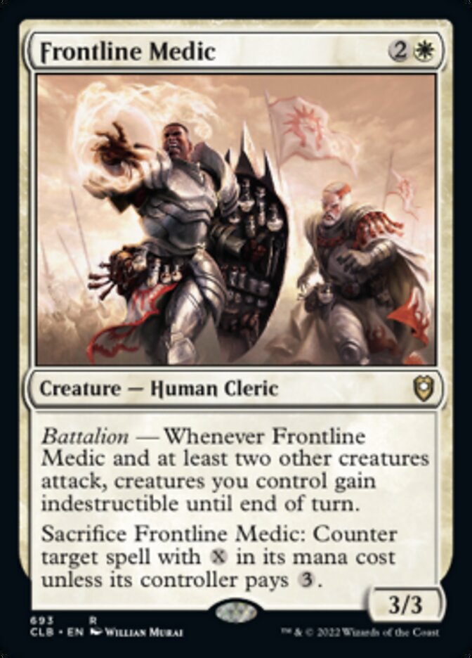 Frontline Medic [Commander Legends: Battle for Baldur's Gate] | Arkham Games and Comics