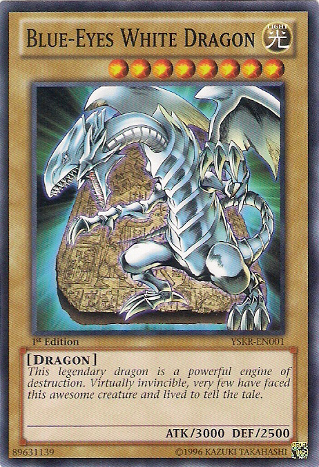 Blue-Eyes White Dragon [YSKR-EN001] Common | Arkham Games and Comics