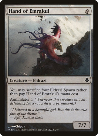 Hand of Emrakul [Rise of the Eldrazi] | Arkham Games and Comics