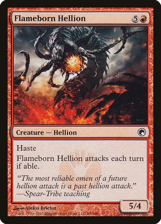 Flameborn Hellion [Scars of Mirrodin] | Arkham Games and Comics