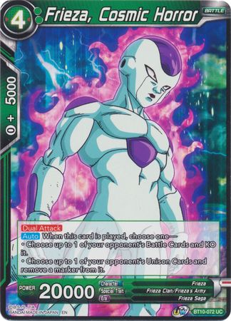 Frieza, Cosmic Horror (BT10-072) [Rise of the Unison Warrior 2nd Edition] | Arkham Games and Comics