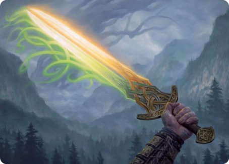 Sword of Hearth and Home Art Card [Modern Horizons 2 Art Series] | Arkham Games and Comics