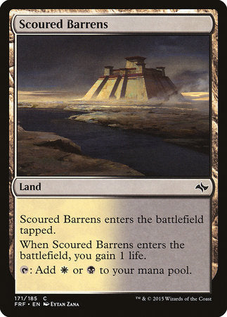 Scoured Barrens [Fate Reforged] | Arkham Games and Comics