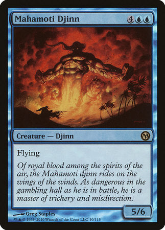 Mahamoti Djinn [Duels of the Planeswalkers] | Arkham Games and Comics
