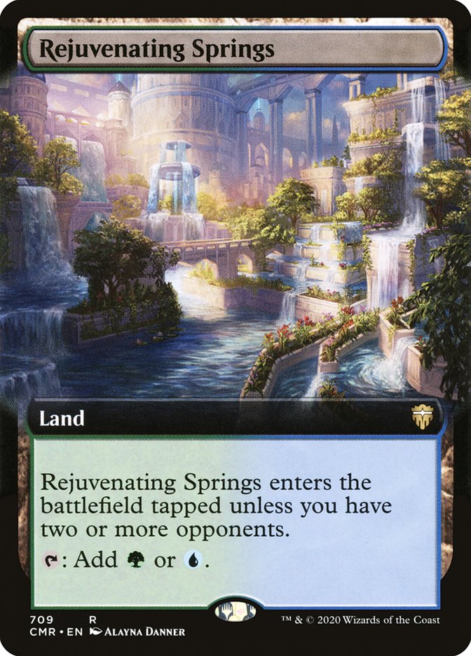 Rejuvenating Springs (Extended) [Commander Legends] | Arkham Games and Comics