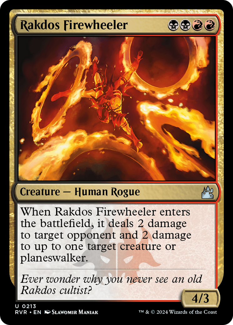 Rakdos Firewheeler [Ravnica Remastered] | Arkham Games and Comics