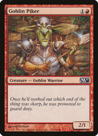 Goblin Piker [Magic 2011] | Arkham Games and Comics