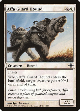 Affa Guard Hound [Rise of the Eldrazi] | Arkham Games and Comics