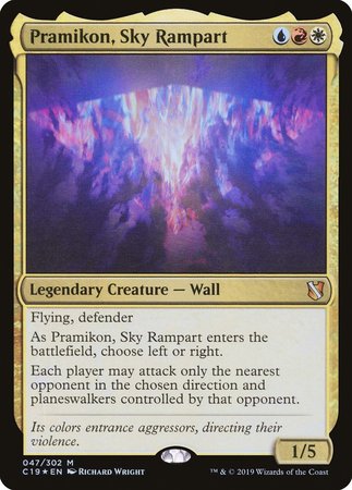 Pramikon, Sky Rampart [Commander 2019] | Arkham Games and Comics