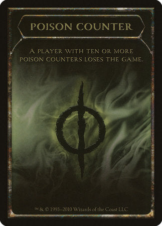 Poison Counter Token [Scars of Mirrodin Tokens] | Arkham Games and Comics