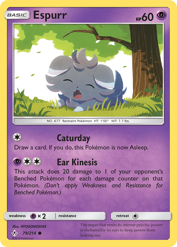 Espurr (79/214) [Sun & Moon: Unbroken Bonds] | Arkham Games and Comics