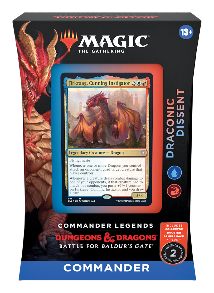 Commander Legends: Battle for Baldur's Gate - Commander Deck (Draconic Dissent) | Arkham Games and Comics