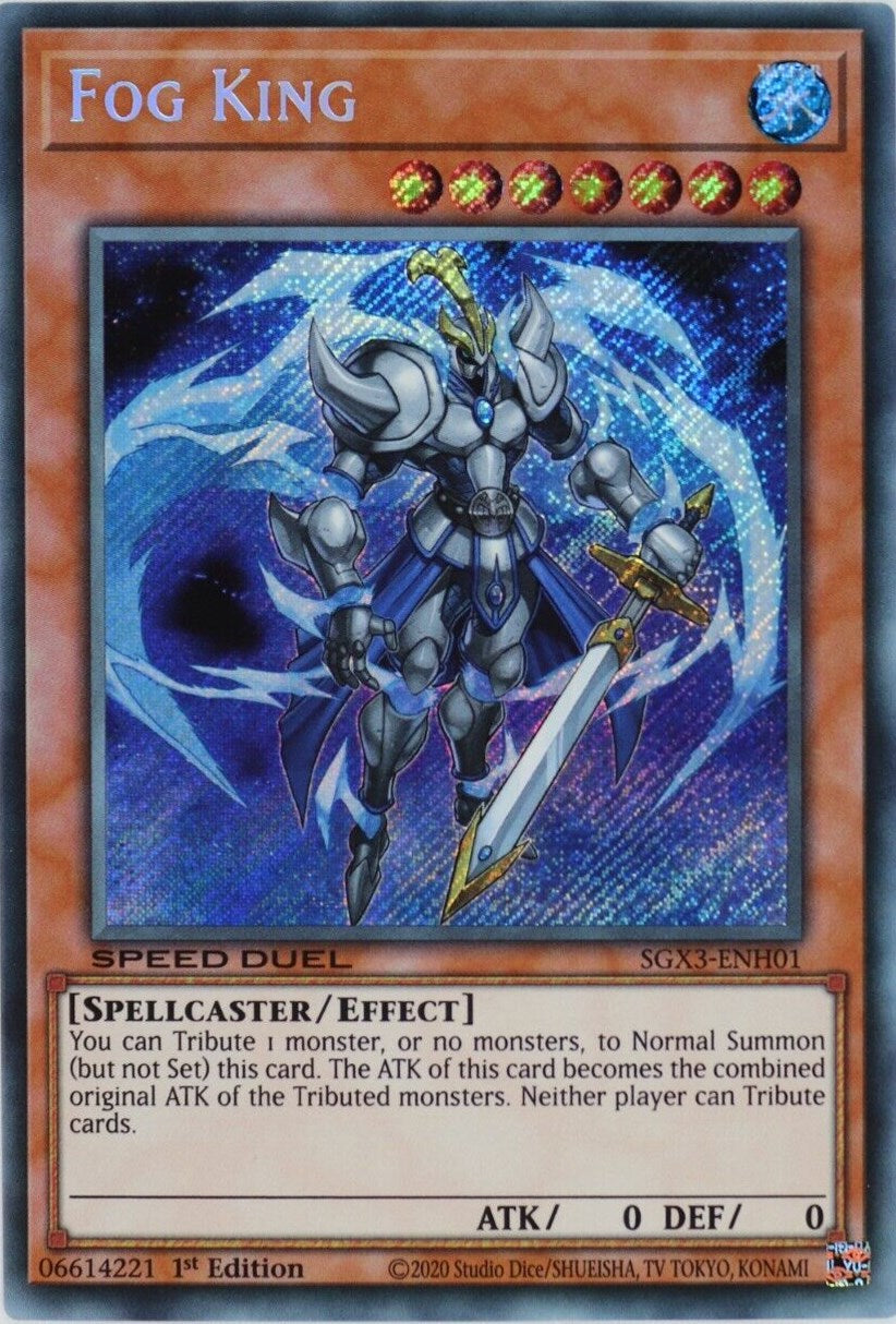 Fog King [SGX3-ENH01] Secret Rare | Arkham Games and Comics