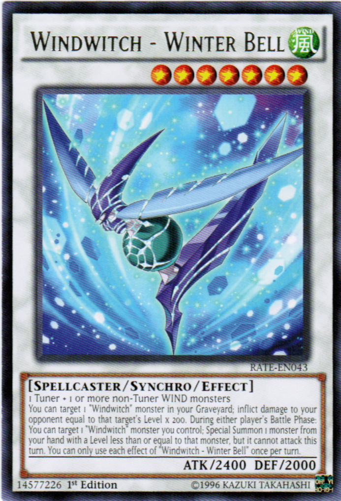 Windwitch - Winter Bell [RATE-EN043] Rare | Arkham Games and Comics