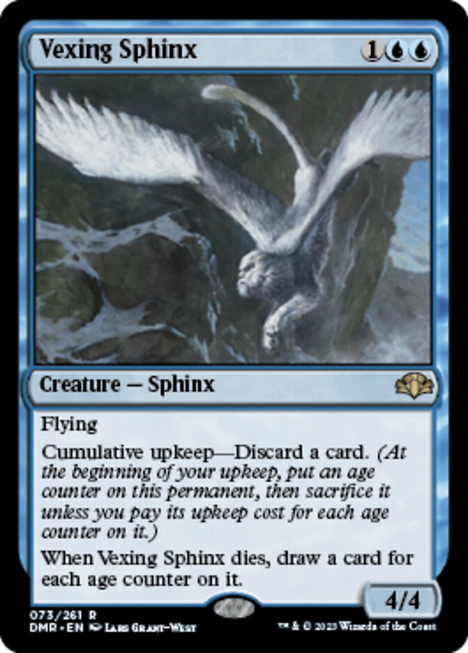 Vexing Sphinx [Dominaria Remastered] | Arkham Games and Comics