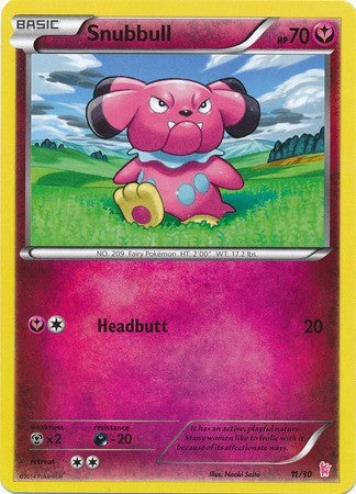 Snubbull (11/30) [XY: Trainer Kit - Sylveon] | Arkham Games and Comics